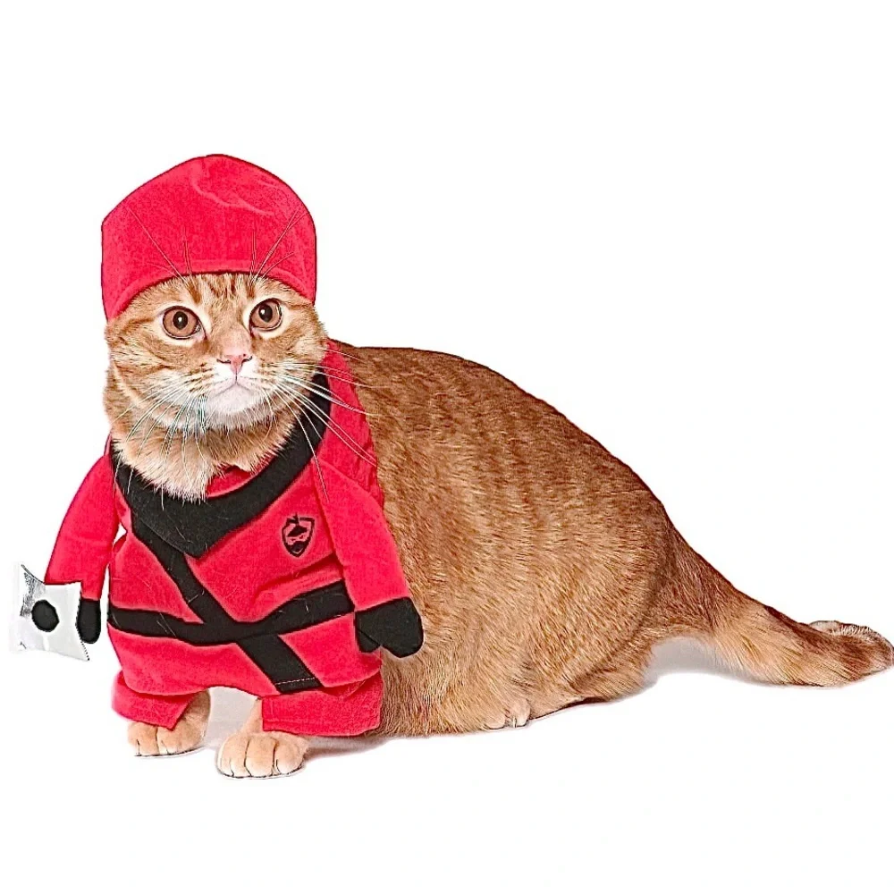 PET NINJA COSTUME NWT